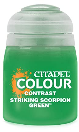 Games Workshop Citadel Contrast Paint: Striking Scorpion Green (18ml)
