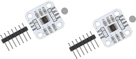 DollaTek 2Pcs AS5600 Magnetischer Encoder Magnetic Induction Angle Measurement Sensor Module 12bit High Precision