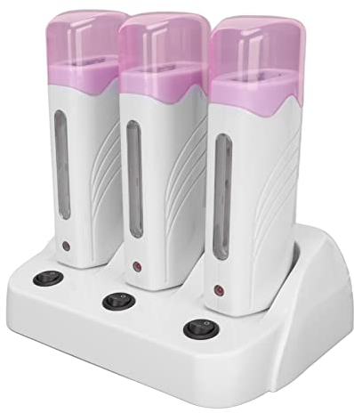 Haarentfernungs-Wachswärmer, Professionelle Elektrische Wachsheizungsmaschine Zur Haarentfernung Tragbare Elektrische Haarentfernungs-Wachs-Epilierer-Maschinen-Kit für Gesichtshaut