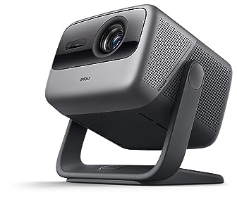JMGO N1 Ultra 4K Triple Laser Projector, 360° Freestyle Gimbal, Blu-Ray 3D, 1900 ISO Lumen, HDR 10, Android TV 11, 2x 10W Dynaudio Speakers, Instant Keystone Correction, Smart & Portable Theater