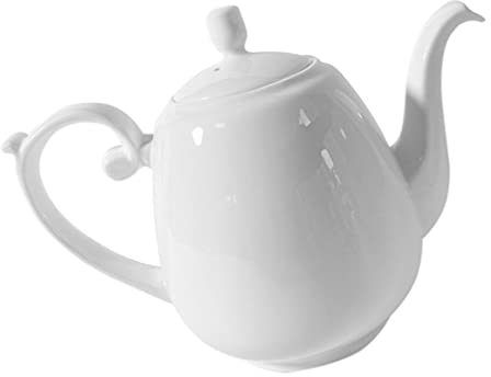 Teiera in ceramica Bollitore per il tè in ceramica Teiera Caffettiera Pentola per l'acqua Adatto per fornelli da cucina domestici Piani cottura elettrici Set da tè per donne Bollitore per tè (Color