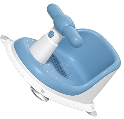 ibasenice Babysitz Badewanne aus Stabilem Pp mit Sicherem Halt und Komfortabler Unterstützung Moderner Duschsitz für Neugeborene und Babys für Baden Zuhause