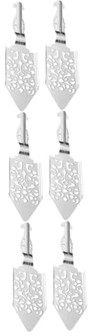 Cabilock Lot De 3 Cuillères À Sucre Creuses Élégantes Faites À La Main Accessoires Pour Bar 2 Pièces X 3