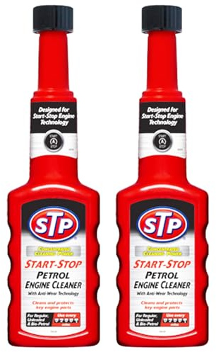 AXpower Inspirational Technology Empowering People STP Start-Stop Petrol Engine Cleaner – 200ml x 2 | Cleans Fuel System, Reduces Emissions, Restores Performance & Protects Key Engine Components