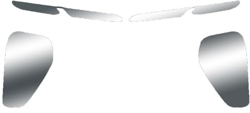 Pellicola Protettiva per Fari Auto per Weilai EC6 2023,per Fari Auto TPU Trasparente Protezione Adesivi.,Transparent