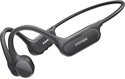 Luzglo Bone Conduction Headphones IP68 Waterproof Headphones for Swimming, Open-Ear Underwater Swimming Earbuds Bluetooth 5.4 32GB MP3 10H (DGERY)