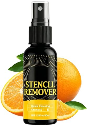 Solución Limpiadora Para Stencils Portátil, Y Ligero De 40 ml