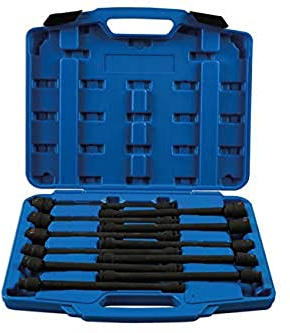 Laser 7104 Universal Joint Deep Impact Socket Set 3/8D 11pc