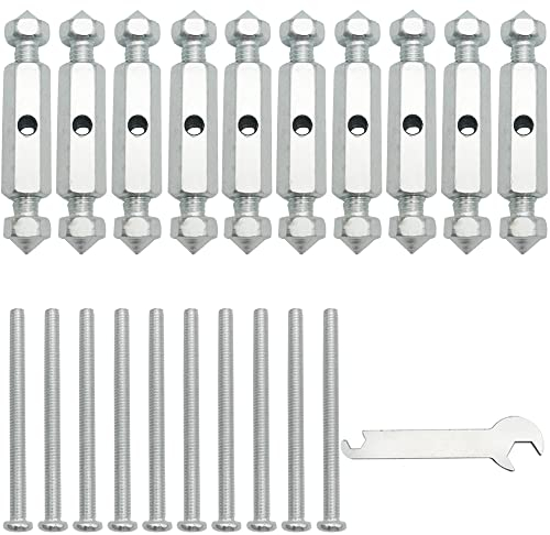 CTRICALVER 118 Tipo Riparazione cassetta (10 set), Interruttore Cassette Riparatore Supporto Asta Elettricista Accessori, Riparazione Accessori Elettrici Strumenti (tipo di metallo)