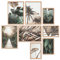 Heimlich - Set di poster - 4 di A3 / 30x42 cm + 4 di A4 / 21x30 cm - Poster Premium - Stampe senza cornice - Stile moderno - Viaggio tra le piante