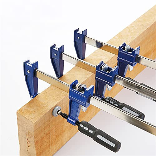 Clutch F Clamps Heavy Duty Bar Clamp Clip Quick Ratchet Release Speed Squeeze Wood Working Work Bar Clip Kit Woodworking Clamps Woodworking Clamps for DIY Woodworking Welding (Size : 24inch Blue or R