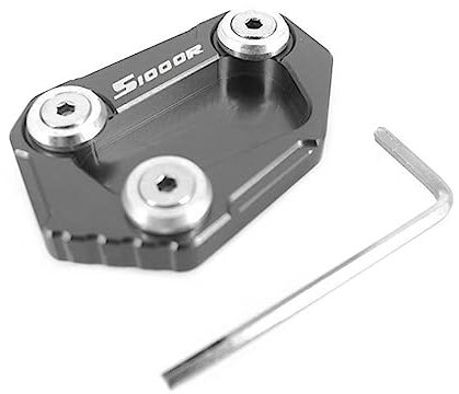 Motorrad Seitenständer Unterlage Für S1000R S1000 R S 1000R 2014 2015 2016 Motorrad CNC Ständer Fuß Seite Verlängerung Pad Unterstützung Platte Vergrößern Stehen(4)