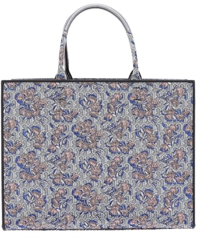 Furla Opportunity Tote Bag L Toni Color Silver