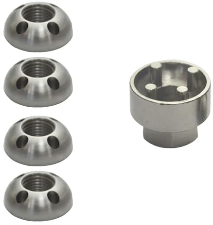 Edelstahl Anti-Diebstahl Muttern M6-M10 | Für Auto & Haus 4 Stück M6