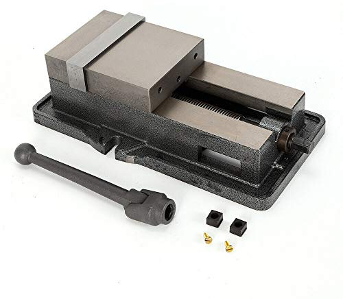 VonVVer 6 Inch Precision Milling Vice - Drill Press Vise Angle-Fixed Milling Drilling Machine Bench Clamp Clamping Vice Machine Drill Press Heavy Duty Pillar Drill Clamp Bench