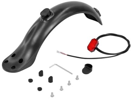 Schutzblech Roller Kotflügel Set 4 Für Schraube Kotflügel Anwendbar Zubehör Hinten Kotflügel Vier-Loch Roller Mit Hinten Rücklicht Kotflügel
