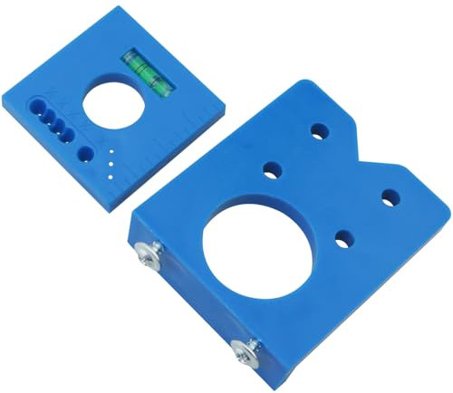 FMHXG 1 Set Hinge Opening Locator Portable Measuring Door Window Leveling Aid For Carpentry Door Frames Wooden Boards Furniture Door Cabinet Hole Piping Stairs Corner Marking Offset Ruler