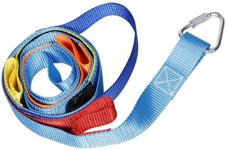 ERINGOGO Scala Da Arrampicata Per Ragazzo Ragazza Corda Per Arrampicata Colorata Facile Da Installare Gioco All Aperto Per Avventure Sicure e Divertenti Con Gradini