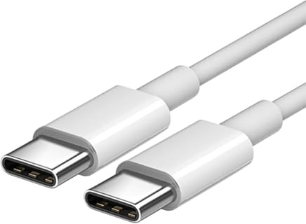 Cavo di ricarica rapida da USB tipo C a tipo C, 1 m, 60 W, da USB_c a USB_c, uscita 6A, cavo ispessito per laptop, tablet, telefoni cellulari, supporta una trasmissione dati stabile
