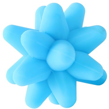 minkissy Pelota del Relajación Masaje de Silicona Muscular Azul para Elasticidad Alivio Estrés Dureza Mantenida y Adecuado para Uso Portátil y Ejercicios