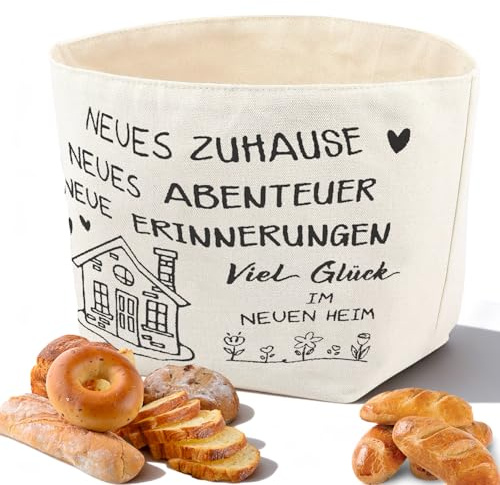Stampa su Tela Modello Porta Pane da Tavola Robusta e Resistente Ideale per Cesti Regalo o Regali di Benvenuto Sacchetto Portapane è Perfetta per La Colazione Il Brunch o Le Occasioni Festive