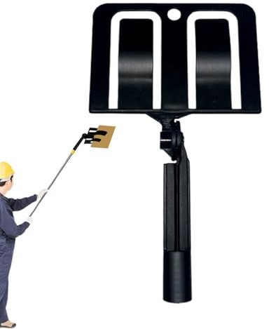 Supporto protettivo vernice - 27 x 16 x 15 cm Spray Shield Holder scudo protezione vernice | Supporto regolabile con | Strumento anti spruzzi per pareti, soffitti, mobili