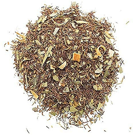 Rooibos Naranja y Eucalipto - Infusión a Granel 100 g - Aromas de Té | Sin teína - Sabor dulce y cítrico - Con cáscara de naranja, eucalipto y flor de azahar - Sin Gluten - Apto tarde y noche