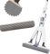 bangminda Easy Floor Cleaner Super Absorbent PVA Sponge Mop with Telescopic Handle Hands-Free Extended Floor Cleaning Mop for Kitchen Bathroom Home with Sponge Heads