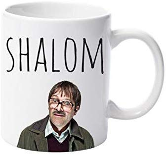 Friday Night Jim - Shalom - Glossy Ceramic Photo Mug