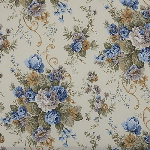 Kt KILOtela - Canvas Dekostoff, Home-Accessoires, Tischdecken, Kissen, Vorhänge, Taschen, Stück: 100 cm Länge x 280 cm Breite, Botanisch, Blätter, Granat - 1 Meter