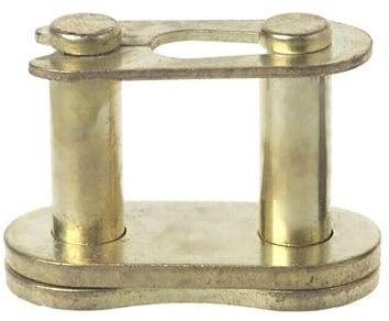 TERAM LOISIRS - Fijación rápida dorada en paso 428 reforzada para cadena de moto Dirt Bike