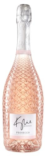 Kylie Minogue Prosecco Rosé, The Signature Range, 75cl, 11% ABV, Elegant Sparkling Rosé for Gifting
