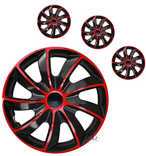 Hubcaps Universal – 14 15 16 Inch – Compatible With A Wide Range Of Car Models – Large Variety Of Colours – Fit Premium Quality Wheel Trims