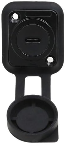 HangTon 5pack USB C Type-C Waterproof Coupler Connector Panel Socket Bulkhead Feed Through, Inline Cable Female to Female Extension for Outdoor