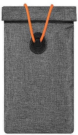Handy-Signalblockierende Tasche, Handy-Anti-Location-Signalabschirmung, RFID-Signalblockierung, Diebstahlschutztasche, für Laptops & Handys & Autoschlüssel (Grau)