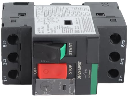 Disjoncteur Moteur 3P 1.6-2.5A AC690V Rail DIN 35mm Ignifuge pour Machines-Outils Convoyeurs et Applications Industrielles