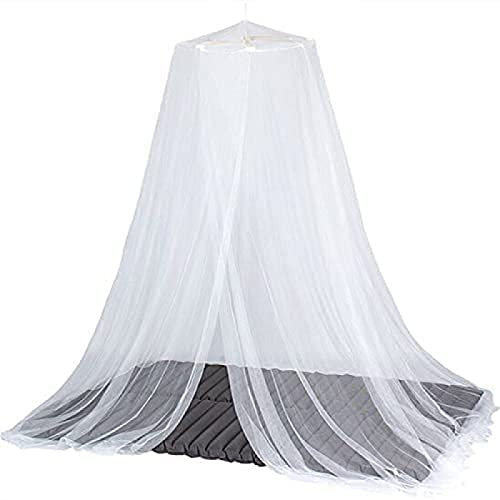 Baldacchino per letto Zanzariere Cupola rotonda per letto matrimoniale Protezione contro gli insetti Nessuna irritazione della pelle Senza DEET, Repellente naturale Ideale per bambini Ragazz