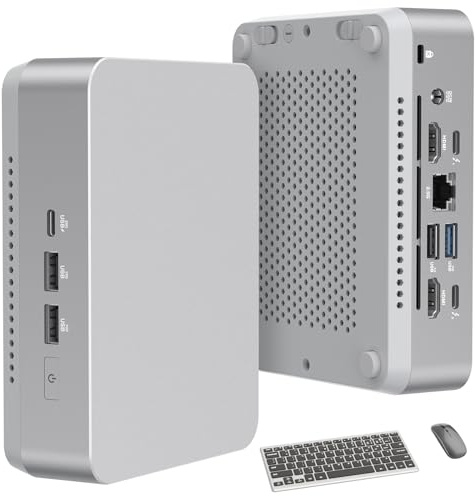 ASUS NUC 14 Pro+ Mini PC de bureau, Intel Core Ultra 7 155H, 32 Go de RAM DDR5, 2 To PCIe SSD, processeur graphique Intel Arc, Windows 11 Pro, Thunderbolt 4, WiFi 6E, petit PC pour les affaires et la