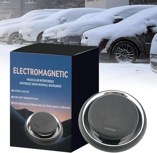 TaimeiMao Desempañador electromagnético para derretir Hielo, quitanieves electromagnético para Coche, desempañador electromagnético para Coche, desempañador electromagnético para Quitar Nieve