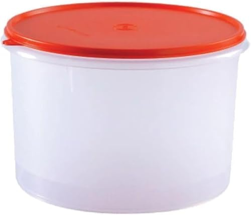 Tupperware Eidgenosse Oval Eidgenossen Rund Kompaktbehälter Vorrat Modular Kühlschrank System Eidgenossen 2,5 Liter Rot