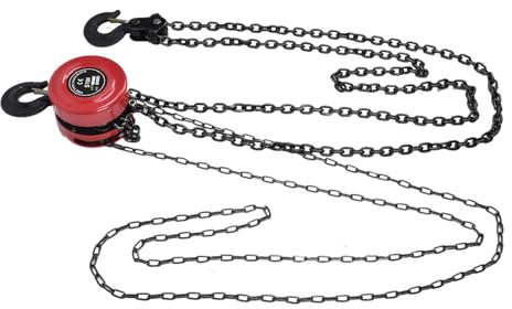 Azule de cadena Gearwell, elevación manual de mano con gancho de 3 metros 5 toneladas, equipo de elevación de bloques de palanca, herramienta de polipasto de bloque de cadena