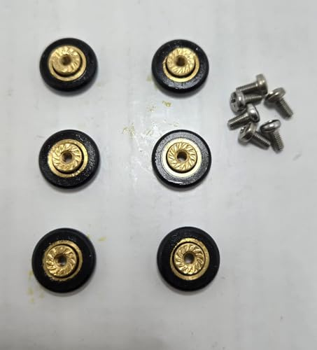 Genérico Ruedas para MAMPARA DE 16 MM con Descuento por CANTIDAD (6, 16 mm)