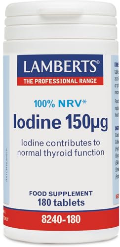 Lamberts Iodine 150mcg 180 Tablets
