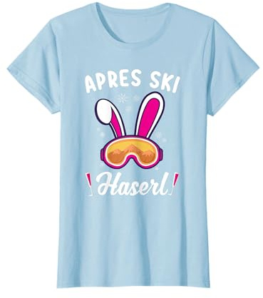Apres Ski Hase Skihaserl T-Shirt