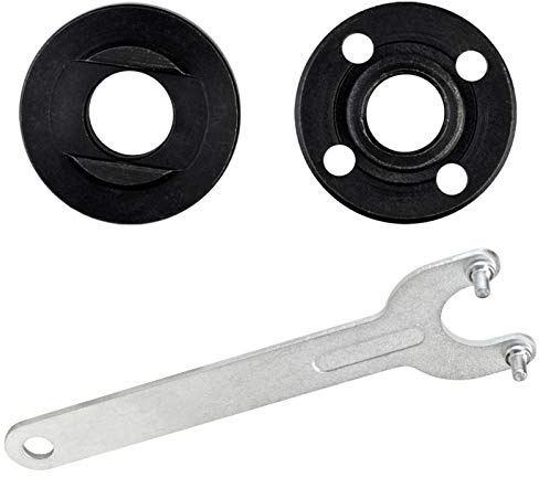 Topbuti 5 5/8-11 Grinder Flange Angle Wrench Spanner Metal Lock Nut | Compatible with Dewalt Milwaukee Makita 193465-4, Bosch Black & Decker Ryobi
