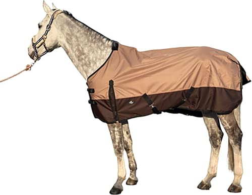 BNALU Stalldecke Pferdedecke Wasserdicht und atmungsaktiv Abschwitzdecke fürs Pferd ist atmungsaktiv Transportdecke Weidedecke Winterdecke Winterbaumwolle Weich und warm Reitausrü(Size:145cm)