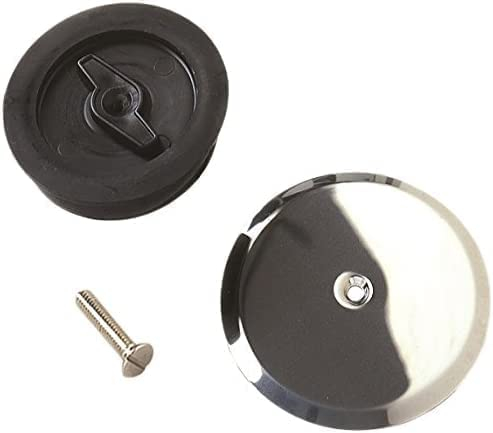 Tappo ad espansione da 100 mm per bagno e cucina a pozzetto sifone con coperchio acciaio cromato + vite chiusura ermetica