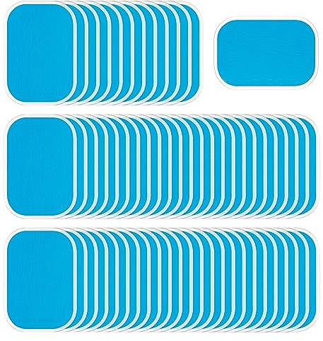 flintronic 3/9/66 Stück EMS Gel Pad, Bauchmuskeltrainer Gel Pads Abs Trainer Ersatz Gel Pads, Multifunktionale Hydrogel für für EMS Trainer Bauchtrainer Elektrische Muskelstimulation