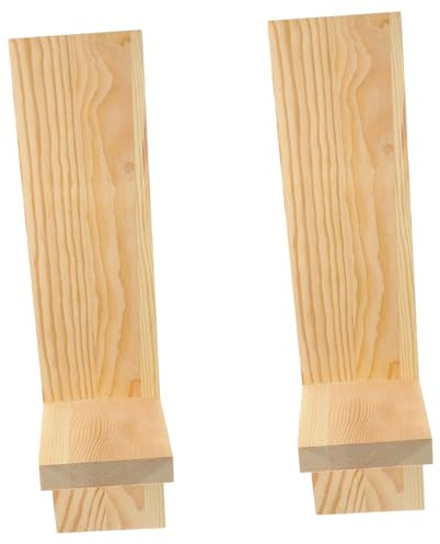 Cabilock Portacandele Portacandele Decorazione Multipurpose Khaki in Legno da Parete Elegante e Atmosfera Natalizia per Casa