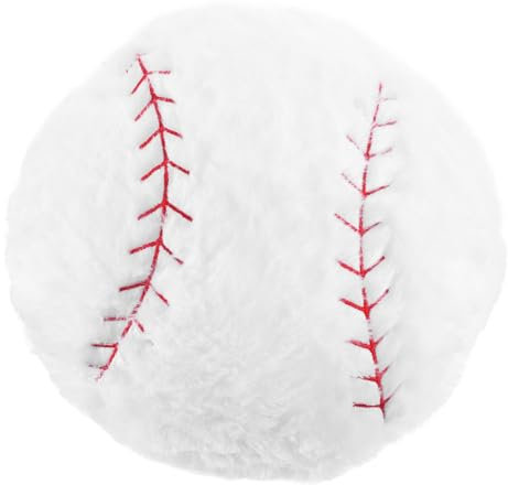 LIFKOME Baseballkissen bürokissen wohnzimmerkissen Decorative Pillows plüschkissen zierkissen Decor Pillow sofakossen Chair mat charmant Kopfkissen Plüschtier Plüschkugel Kugelkissen Weiß